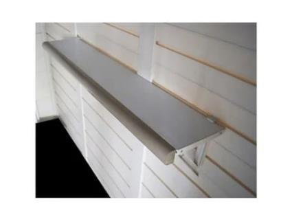 Prateleiras para teatro e parque de jardim - Garofalo - Toscana Evo - Bege - PVC - Kit de 2 prateleiras 80 cm