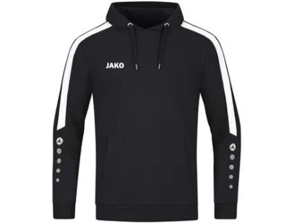 Sweatshirt de Unissexo JAKO Encapuçado Power Preto (4XL)