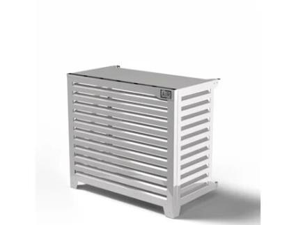 Cobertura Da Bomba De Calor - Big Blade - Branco - Pavimento Junto À Parede Tamanho Xl (l 115cm - A 103cm - P 61cm) - Box Air Klima
