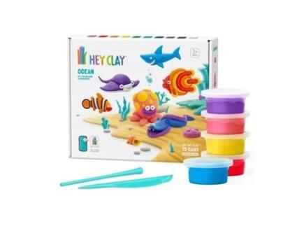 Hey Clay Ocean Set Tm Brinquedos