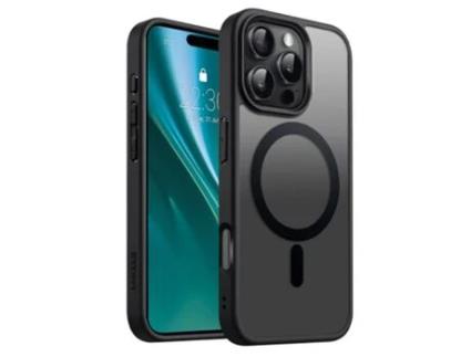 Capa Magsafe para iPhone 16 PRO ETTERI (Mate - Preto)