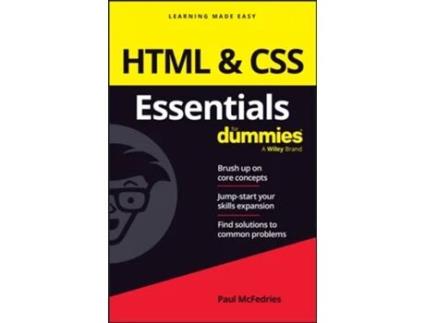 Livro Html Amp Css Essentials For Dummies De Paul Mcfedries (inglês)