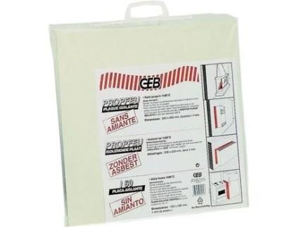 Placa Isolante 1100 °c 500x500 Mm Geb