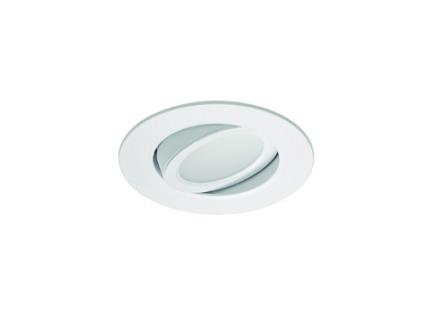 Downlight Led Smd Redondo Inclinável Pro Professional Led Ip20 Ø8,7x4,7cm Cor Branca Jiso (7w 3000k 430lm)