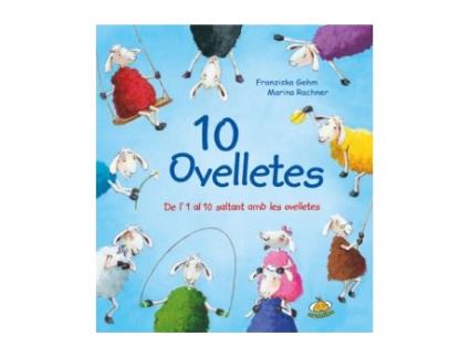 Livro 10 Ovelletes De L´1 Al 10 Saltant Amb Les Ovelletes Da Editorial Uranito De Desconocido (espanhol)