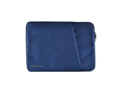 Livro Maletin Para Portatil Hasta 15 Con Cremallera Color Azul De Desconocido (espanhol)