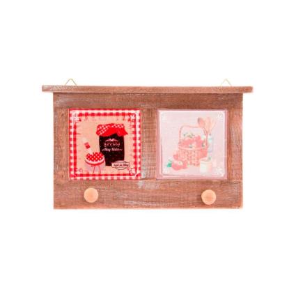 Bengaleiro  Madeira (26.3 x 16.5 x 4 cm)