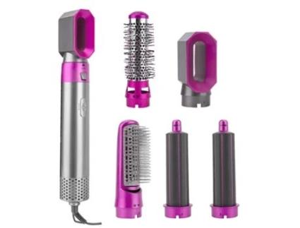 Modeladores de Cabelo KLACK In51 Professional Curling Stick Secador de Cabelo Multifuncional 5 em 1- Roxo