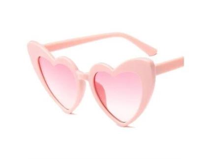Óculos De Sol Anti-uv Uv De Mulher Kjehome Moderno Outros Metal Rosa