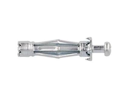 Buchas de Expansão Metálicas M11106 Xj Cinza Conjunto de 10 Peças 5 X 36 Mm Parafuso M5 Molly