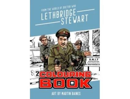 Livro Lethbridge-stewart Colouring Book De Martin Baines (inglês)