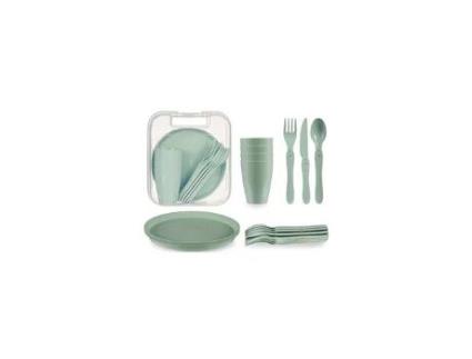 Conjunto 21 Peças Piquenique Camping Plástico 81695 Ar