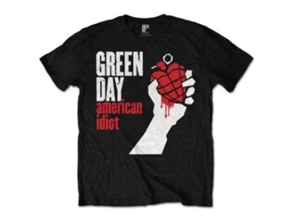 T-shirt GREEN DAY (Xl - Preto)