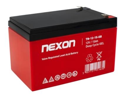 Gel Battery Tn Gel15 12v 15ah Nexon