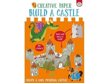 Livro Creative Paper Build A Castle De Anton Poitier (inglês)