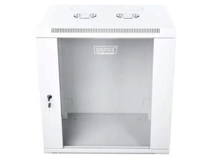 Dn W19 12u/450 Rack Armário Montado Na Parede Rack Cinza Digitus