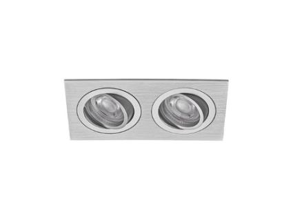 Spot Retangular Ip20 Inox Jiso