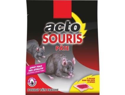 Pasta De Isca Para Rato Acto 50 G 5 Sachês De 10 G