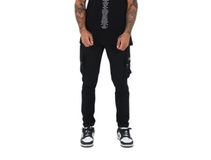 Calças de Homme SIXTH JUNE Cargo Bolsos Laterais (XL)