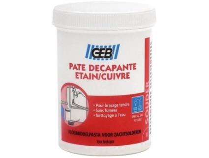 Pasta Decapante Geb 150 Ml Solúvel Em Água Solda De Cobre Inodora