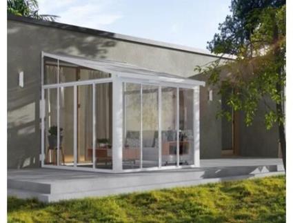 Jardim de Inverno CANOPIA San Remo de Aluminio 3X3 m Branco