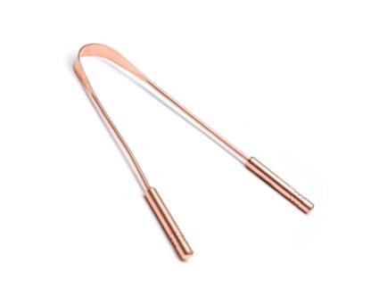 Stainless Steel Tongue Scraper Optimal Oral Health, Single Unit Sattva