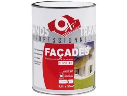 Tinta Para Fachada Oxi Proxylith 2,5 L Branca