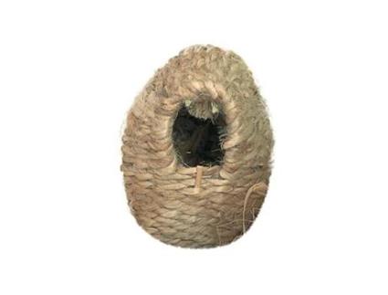 Ninho para Pássaro Exótico Oval de Sisal