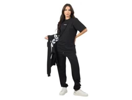 T-shirt De Mulher Disclaimer Algodão Preto (xs)