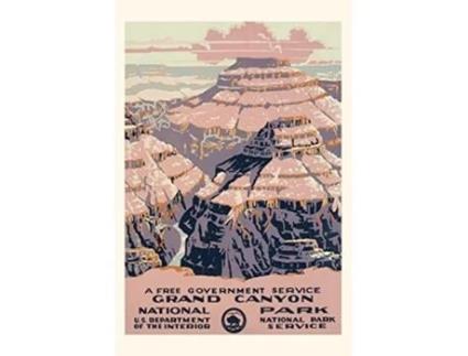 Livro Vintage Journal Grand Canyon National Park Travel Poster De Found Image Press (inglês)