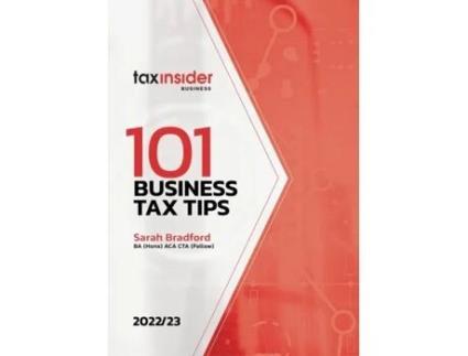 Livro 101 Business Tax Tips 2022/23 de Sarah Bradford (Inglês)