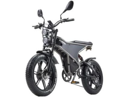 Bicicleta Eléctrica Com Motor Duplo 2000w Dm711/preto 48v 20ah/suspensão Total/freio De Disco Shimano Randride