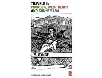 Livro travels in wicklow, west kerry and connemara de j. m. synge (inglês)