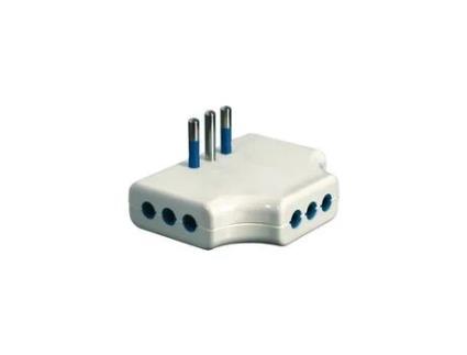 87250 G Adaptador de tomada elétrica tipo L Branco Garanti (it)
