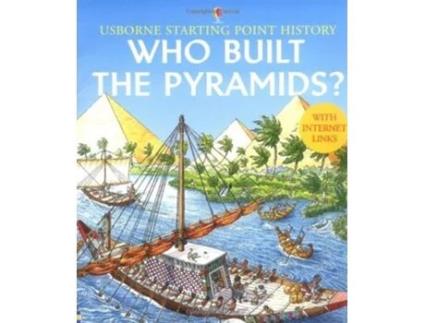 Livro Who Built The Pyramids? Da Editorial Usborne Ingles De Phil Roxbee Cox (inglês)