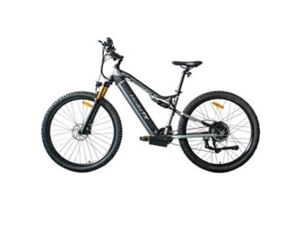 Bicicleta Eléctrica Heda Tx Tx19 1000w 48v 19.2ah 45km/h Velocidade Máxima 70km Alcance Forquilha Dianteira Com Absorção De Choque Cinzento