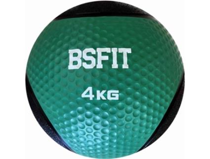 Bola Medicinal de Borracha Profissional 4 Kg Bola Medicinal Bounce Bsfit