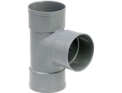 Tubo De Calções T Feminino De Evacuação Feminina Girpi D 100 Mm Ângulo 87°30 Pvc