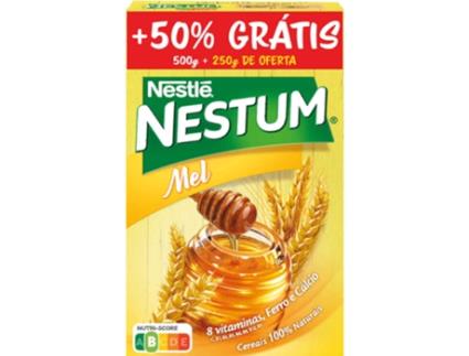 Nestum Mel Flocos Cereais +3A NESTUM emb. 500 gr + 250 gr GRÁTIS