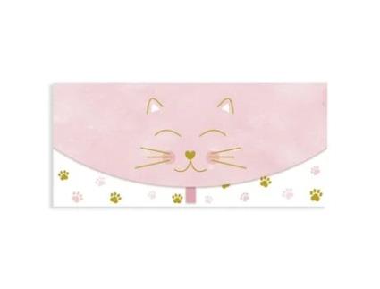 Postal presente dinheiro cartão Pictura gato bigode 19924