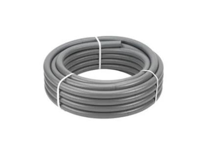 Tubería Pvc Flexible Hidrotubo Gris, 25mm, 5 Metros Suinga