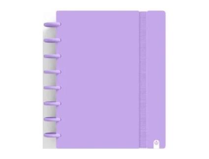 Livro Cuaderno Ingeniox A5 80h Cuadricula Malva Pastel De Desconocido (espanhol)
