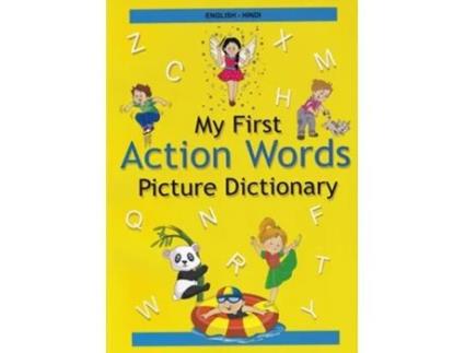Livro English-hindi - My First Action Words Picture Dictionary De A Stoker (inglês)
