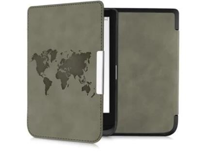 Capa Case Vivlio Touch Lux 5 World Tour Suporte Função Sleep Wake