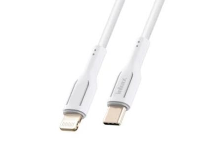 Cabo Para Iphone Usb C Para Lightning 27w Carregamento Rápido Branco Inkax