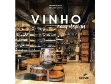Livro Vinho Com Design De Miriam Gurgel (inglês)