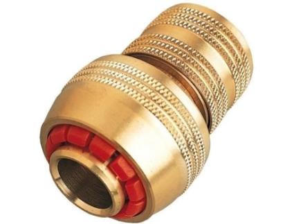 Conector De Parada Rápida Em Latão Raco Expert 19 Mm Amarelo Automático