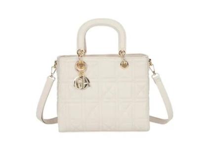 Gallantry Bege Bolsa de Ombro Acolchoada Feminina