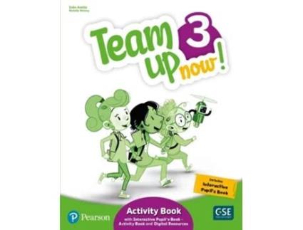Livro Team Up Now! 3 Ej Da Editorial Longman De Michelle Mahony E Inés Avello (espanhol)