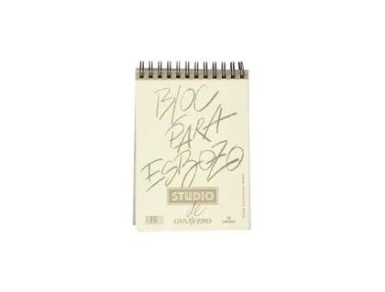 Livro Bloc Espiral De Esbozo Studio 10,5x14,8 50h 90g Grano Fino Microperforado De Desconocido (espanhol)